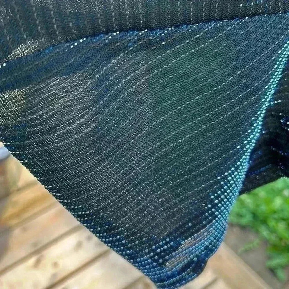 Vintage POSITANO Charlie Lapson Disco Sparkling Shirt  Metallic - Picture 7 of 13